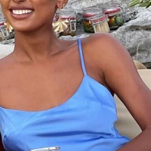 Zara Gold leaf earrings